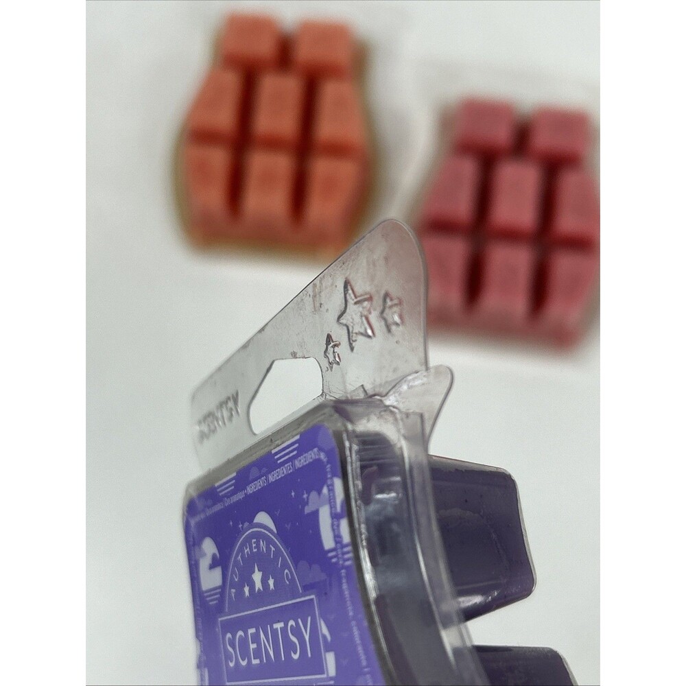 Scentsy Wax Melt Bars Lot Mango Shortcakes Pink Sugarberry Mint Coastal Sunset - Picture 4 of 4